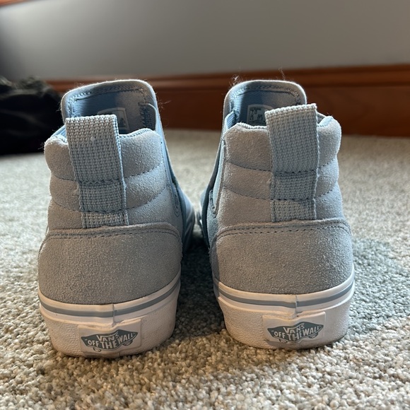 Asher Mid blue suede VANS - Picture 2 of 4